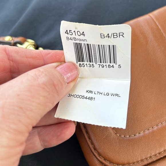 Vintage coach wristlet - Picture 3 of 5